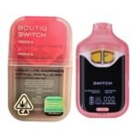 Boutiq Switch V4 kaufen Dual Tank Disposable Vape – Bubblegum Runtz x Rainbow Beltz